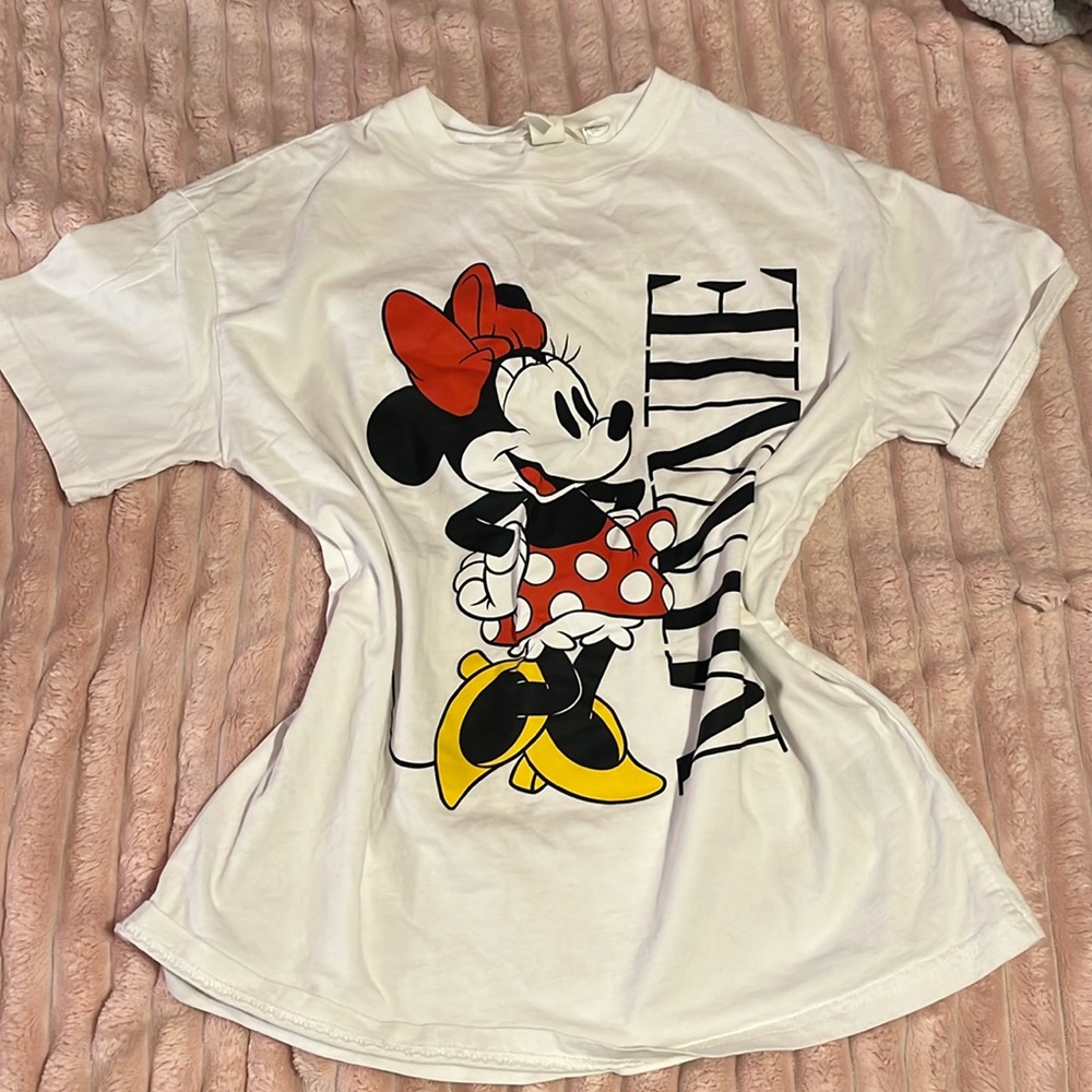 Minnie Mouse White Tee